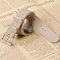 20mm 22mm Nailono Medvilnės Apyrankė Seiko Vyriškam Kariniam Sportiniam Laikrodžiui Minkšta Pintos Drobės Laikrodžio Apyrankė Samsung Apyrankei 20mm chaki