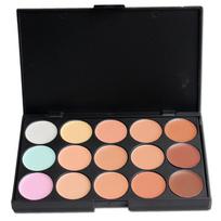 15-Color Concealer, Foundation, Acne Cover, Makeup Primer, Multi-color Grooming Cream beige