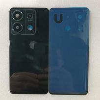 Stiklinis galinis dangtelis baterijai Xiaomi Redmi Note 13 Pro 5G Galinio korpuso skydelio dėklas su kameros objektyvo keitimu violetinė