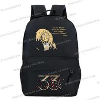 Canvas Backpacks Clair Obscur Expedition 33 Men Women Shoulders Bag Fashion Game Fan Gift Back Pack College Student Bagpack