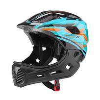 Kids Full Face Helmet Balance Bike Scooter Skateboard Safety Gear With EPS Protection - S/M Size Small-Medium black