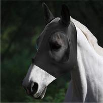 Breathable Elastic Horse Face Mask with Velcro - Anti-Mosquito, Anti-Insect Protection