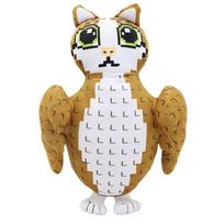32Cm Pavogti Smegenų Puvinį Meowl Ne. 9 pliušinis žaislas Miela pelėdos lėlė Žaidimo atributika Erelio žaislas Minkštas žaislas vaikams Gerbėjų gimtadienio dovana Kambario dekoras beige