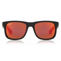 Ray Ban Rb4165 Justin Color Mix 622 6q Men Sunglasses Rubber Black/50-16-145