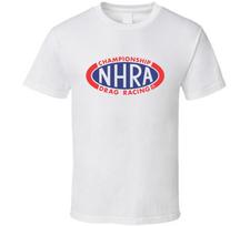 NHRA Drag Racing T Shirt XL white