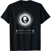 Death Note Skull Icon with Directions Anime T-Shirt S