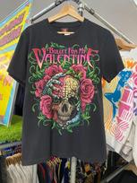 BULLET FOR MY VALENTINE rock band skull short sleeve black shirt KV28430 Unisex T-Shirt S pink