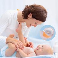 1 vnt. Pediatrinis vientisas nutekantis stomos maišelis, Nešiojamas lipnus užsegimas, Kartono dizainas vaikams, Bekvapiai stomos priežiūros maišeliai brown