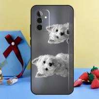 Westie šuns dėklas, skirtas Samsung Galaxy A26 A16 A36 A56 A15 A35 A55 A14 A34 A54 A12 A32 A52 A13 A33 A53 A17 Samsung A13 4G