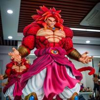 Dragon Ball Super Saiyan 4 Broly Gk Figure Anime Peripheral Statue Collectable Desktop Decoration Model For Otaku Anime Fans Premium Quality