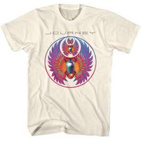 Journey T-Shirt Rock Band Men039;s Official Steve Perry New Natural Color Cotton Unisex T-Shirt XXL gray