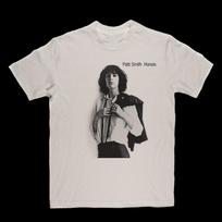 Vintage Patti Smith Horses Cotton White All Size Men Women Tee Shirt KN136 Unisex T-Shirt M gray
