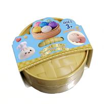 Games Sausage Dumplings Glitter Dumpling Toy Dumplings Sensory Squeeze Toy for Stress Relief Toy Funny Creative DIY Assembly Gift Present