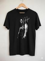 Unisex Adult Vintage Music Joe Jonas Signature Rock Band Graphic T-... M gray