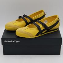 1182A678-750 Onitsuka Tiger Mexico 66 TGRS Yellow Black (Women's) 7.5W yellow