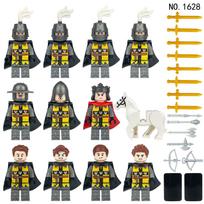 MOC Model Building Kit: Medieval Military Chariot & Knight Carriage with Creative DIY Design