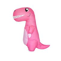 Pink goofy dragon inflatable costume, for adults 150-190cm pink