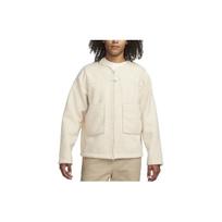 Nike SPORTSWEAR TECH PACK Fleece Tops Men's Beach White Crew Neck Moderate FB7411-126 XXL white
