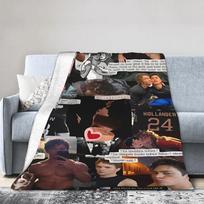Šildomas Rivalry pledas Flanelinis Vasaros Oro Kondicionierius TV Kvėpuojantis Itin Minkštas Mesti Pledas Lovai Lauko Antklodė 75X95CM gray