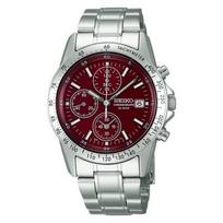 SEIKO Chronograph RED SBTQ045 Quartz Watch white