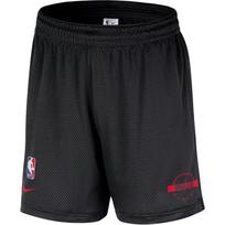 Nike Chicago Bulls Letter Logo Mid Waist Loose Fit Five Point Casual Shorts Men shorts HM7335-010 M black