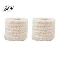 Plush Pipe Cleaners 2Pcs Coral Fleece Cleaner, Fluffy Chenille Stem, Easy to Animal Crafts Shape Twist Stick for DIY Flower Art Projects Sticks oranžinė