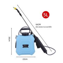 Rechargeable High-Pressure Electric Sprayer for Pesticide and Gardening Use gray
