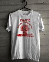 TRAFFIC John Barleycorn Must Die red logo rock band Men's Unisex T-Shirt and kids tshirt 150 white