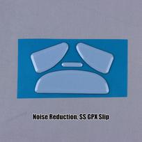 Ultraglide ICE Mouse Skates for AJ159 Apex Pro Max - Brake Control Speed Silence Mouse Feet Glides for Gaming Mouse Upgrade blue