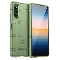 For Sony Xperia 10 IV Full Coverage Shockproof TPU Phone Case For Sony Xperia 10 IV žalia