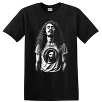 Carlos Santana Rock Legends T Shirt Music Tribute Graphic Tee S black
