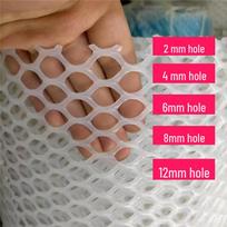 Patvarus baltas sutvirtintas tinklas trąšų pratekėjimui ir akvakultūros apsaugai 12mm Hole 20cm Width 1m red