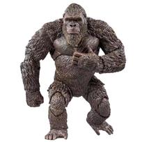 SYXLCYGJ HIYATOYS Exquisite Basic Series Godzilla Kong 2 Personalized Kong Articulated Doll Model vs. 2.0 black