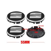 4 vnt. Automobilio emblema Ratlankio centrinis dangtelis Apdailos ženklelio dangtelis Seat Cupra Ateca Leon lbiza 6f FR Mk1 Mk2 Mk3 5f 1p Toledo Arona