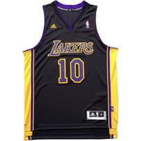 Adidas X NBA Los Angeles Lakers Swingman Fan Edition Hollywood Night Logo V-Neck Sleeveless Basketball Jersey Unisex jersey Black 7912A-3LT-K91849 M yellow