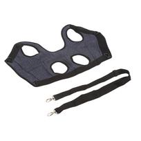 Dog Carry Sling Professional Breathable Comfortable Adjustable Dog Lift Harness for Old Disabled Joint Injuries S gray