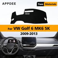 Car Dashboard Cover For Volkswagen VW ID.4 CROZZ    2024 Dash Mat Sun Shade Anti-UV Carpets Car Accessories left hand drive black