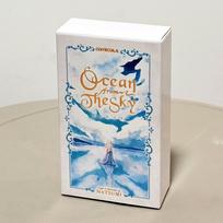 Ocean From The Sky Tarot - 78-Card Hand-Painted Watercolor Deck 10.3*6cm for Meditation and Guidance balta