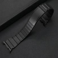 Stainless Steel Business Watch Strap for Samsung Galaxy Ultra 47mm (2026) Metal Bracelet for Galaxy Watch 8/8 Classic 40/44/46mm Watch 8 Classic 46mm black
