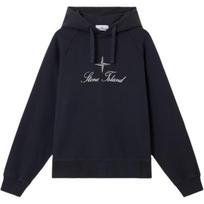 Stone Island Šventinė Riboto Leidimo Serija FW25 Logotipas Siuvinėtas Laisvo Kirpimo Laisvalaikio Su Raišteliais Gobtuvas Unisex Gobtuvai K2S156100074S00H5-V0026 XL black