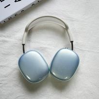 AirPods Max 2 TPU Skaidrus Anti-Drop Ausinių Dangtelis Ant Ausų Apple AirPods Max 1/2 gray