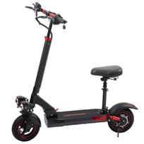 FREEBOY J01 Elektrinis paspirtukas 800W 48V 15AH baterija 10 colių padanga ilgas tarnavimo laikas su sėdyne sulankstomas lauko važiavimui Elektrinis paspirtukas J01 800W48V15AH-BK-YY