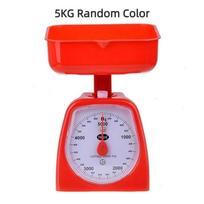 Plastic Mini Kitchen Scale with Pan Learning Aids New Food Weighing Scale  Balance Precision 5KG