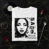 Sade Smooth Operator T-Shirt | 90s Soul Music Tribute Tee L