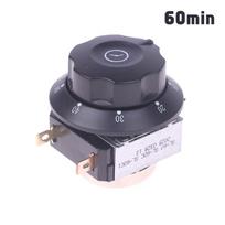 Microwave Oven Knob Timer Switch With Bell Mechanical Time Switch 60/90/120min For Warm Cabinet Disinfection Cabinet Oven