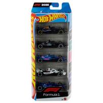 Hot Wheels F1 2026 Miniatiūrinių automobiliukų 5 vnt. modelių rinkinys black