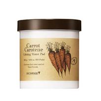 SKINFOOD Carrot Carotene Calming Water Toner Pads 60 Pads black