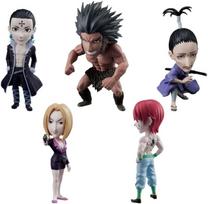 Hunter x Hunter Pasaulio Kolekcinės Figūrėlės Fantomų Trupa HUNTER x HUNTER Pilnas 5 figūrėlių rinkinys gray