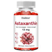 Astaxanthin 12mg 120 Softgels Dietary Supplement 120 capsules