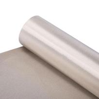 1 Meter Anti Radiation Conductive Fabric RFID Shielding Electromagnetic Signal Anti-interference Fabric Sewing Material 1M white